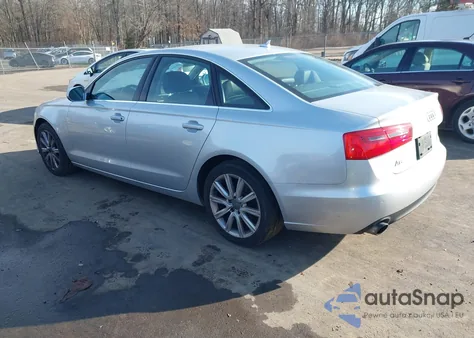 2013 Audi A6 2.0T Premium из США, поврежденный, VIN WAUGFAFC8DN087575